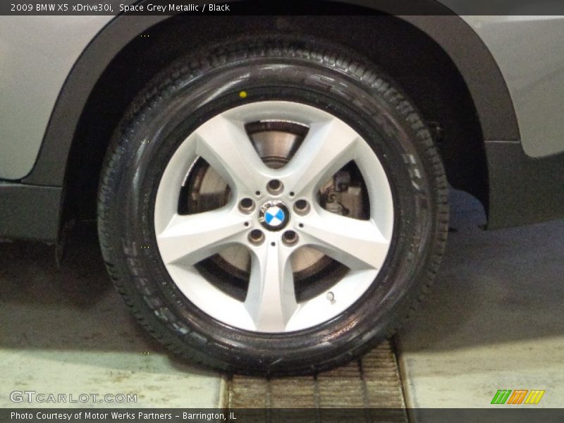 Space Grey Metallic / Black 2009 BMW X5 xDrive30i