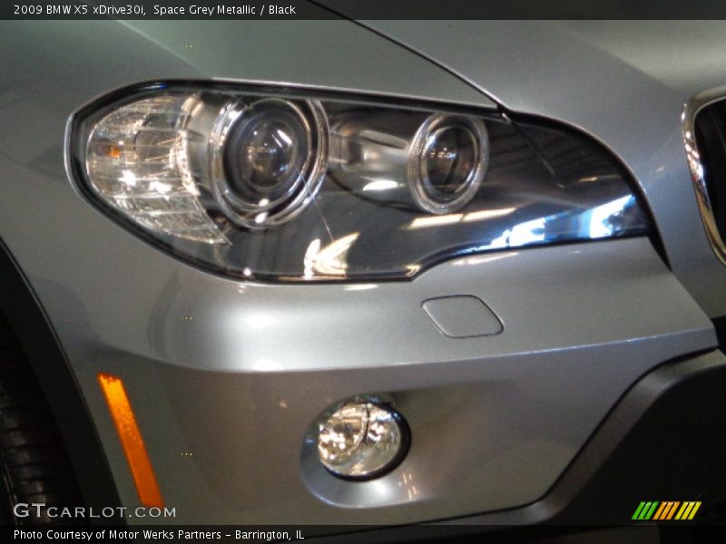 Space Grey Metallic / Black 2009 BMW X5 xDrive30i