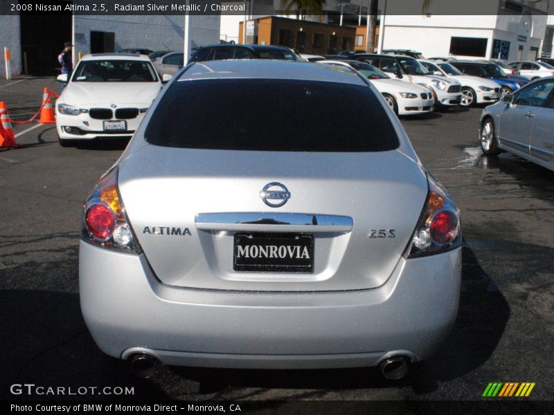 Radiant Silver Metallic / Charcoal 2008 Nissan Altima 2.5