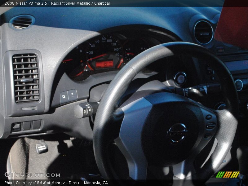 Radiant Silver Metallic / Charcoal 2008 Nissan Altima 2.5