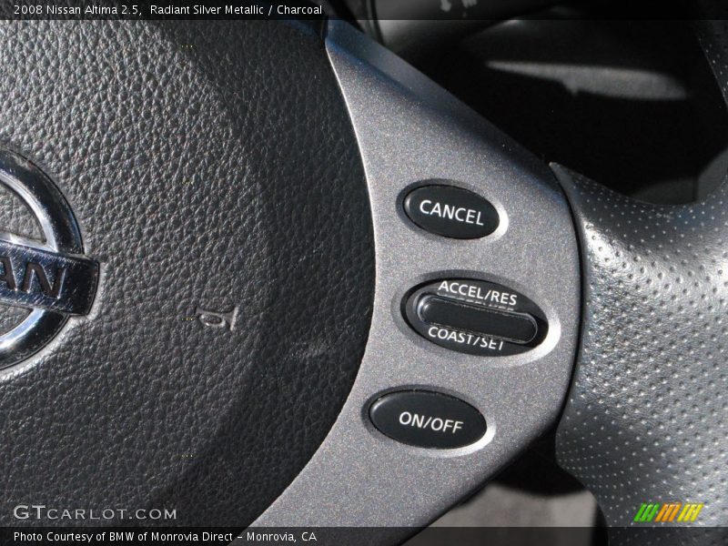 Radiant Silver Metallic / Charcoal 2008 Nissan Altima 2.5
