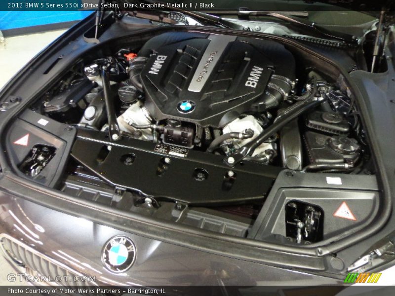  2012 5 Series 550i xDrive Sedan Engine - 4.4 Liter DI TwinPower Turbocharged DOHC 32-Valve VVT V8