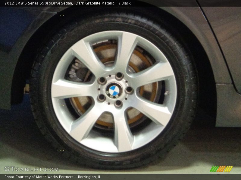 2012 5 Series 550i xDrive Sedan Wheel