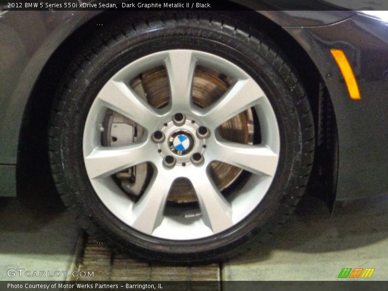  2012 5 Series 550i xDrive Sedan Wheel