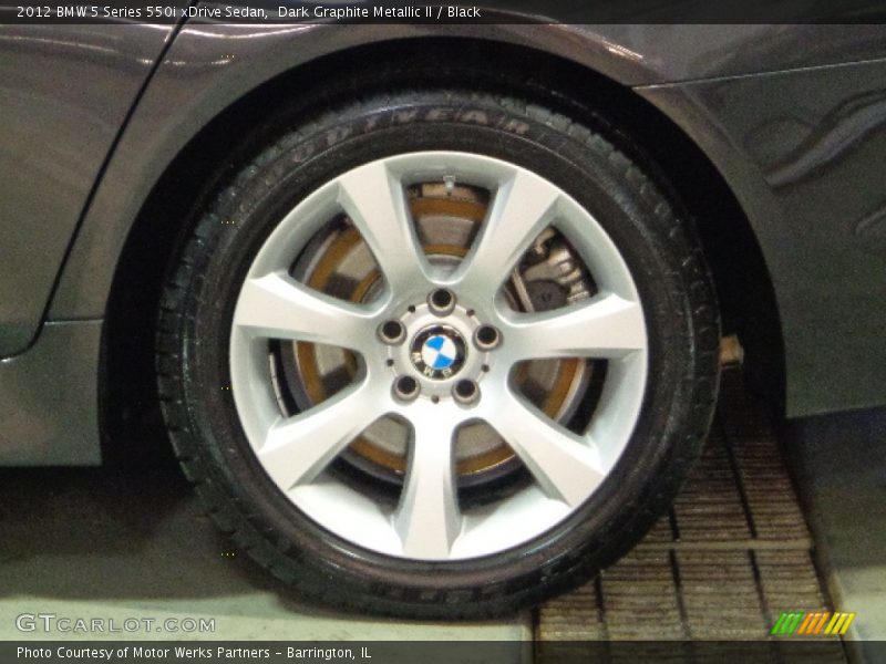  2012 5 Series 550i xDrive Sedan Wheel