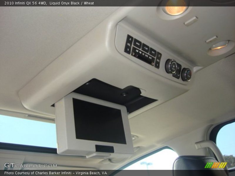 Liquid Onyx Black / Wheat 2010 Infiniti QX 56 4WD