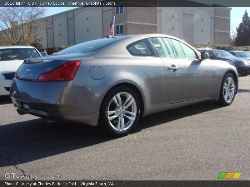 Amethyst Graphite / Stone 2010 Infiniti G 37 Journey Coupe