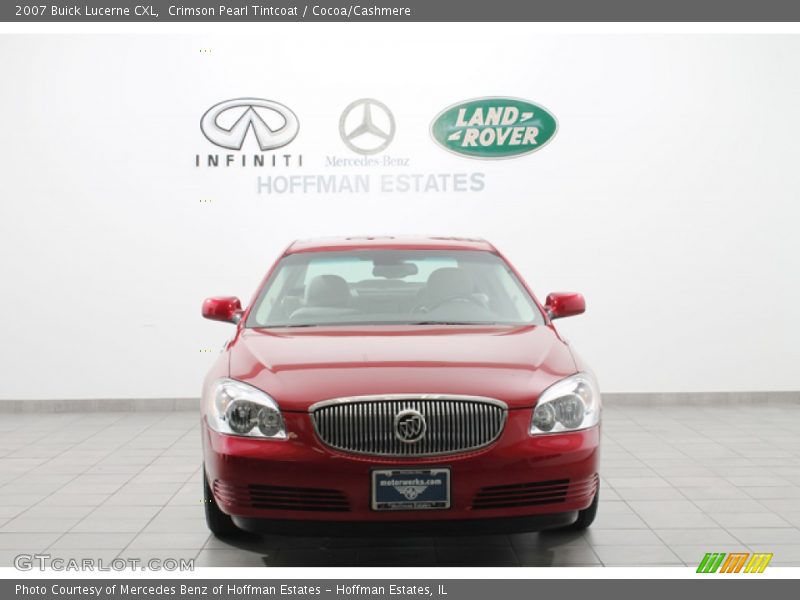 Crimson Pearl Tintcoat / Cocoa/Cashmere 2007 Buick Lucerne CXL