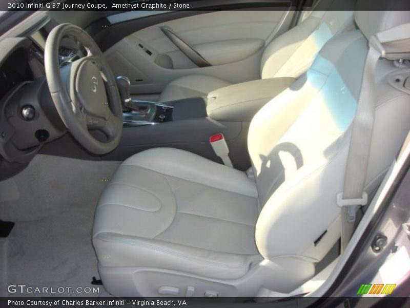 Amethyst Graphite / Stone 2010 Infiniti G 37 Journey Coupe