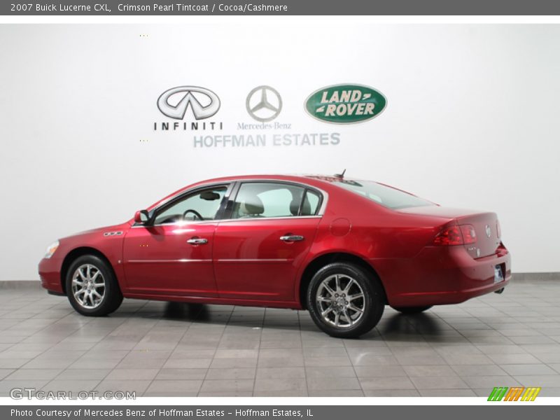 Crimson Pearl Tintcoat / Cocoa/Cashmere 2007 Buick Lucerne CXL