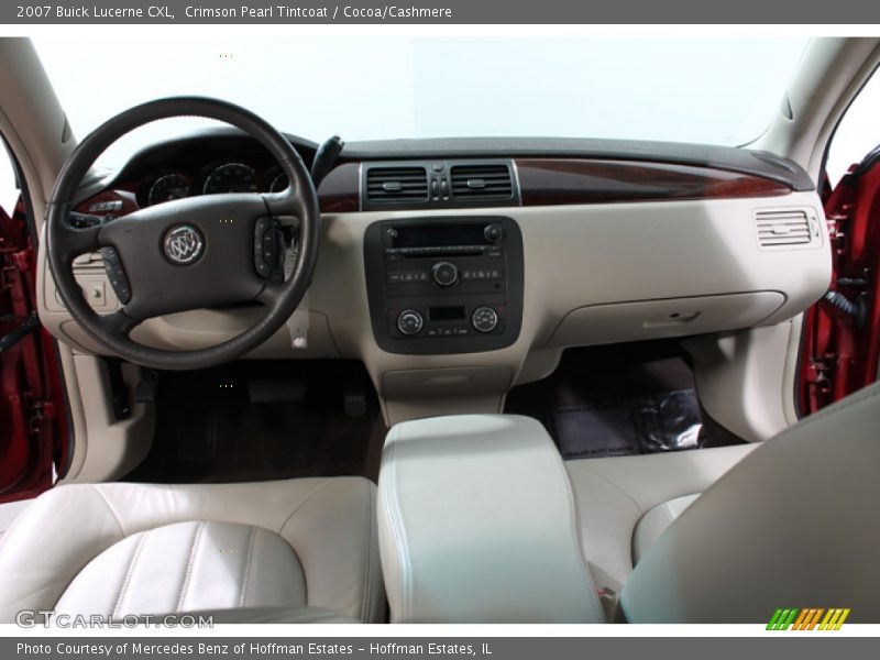 Crimson Pearl Tintcoat / Cocoa/Cashmere 2007 Buick Lucerne CXL