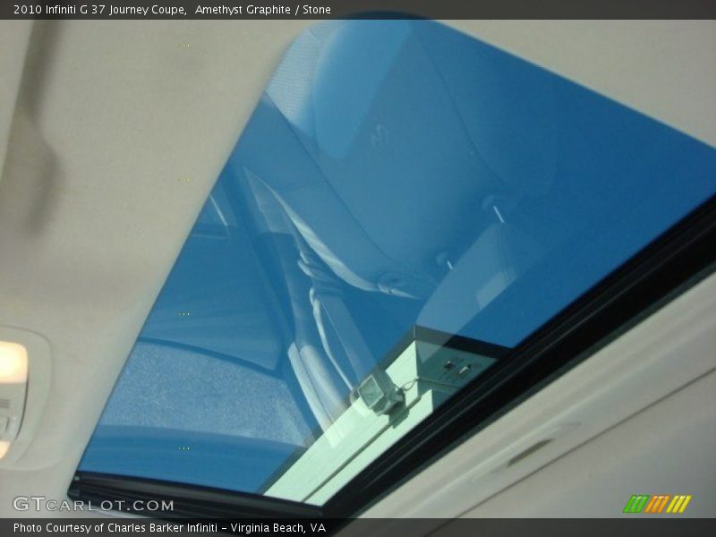 Amethyst Graphite / Stone 2010 Infiniti G 37 Journey Coupe