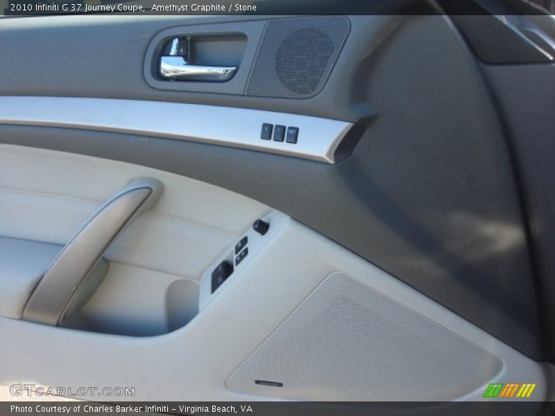 Amethyst Graphite / Stone 2010 Infiniti G 37 Journey Coupe