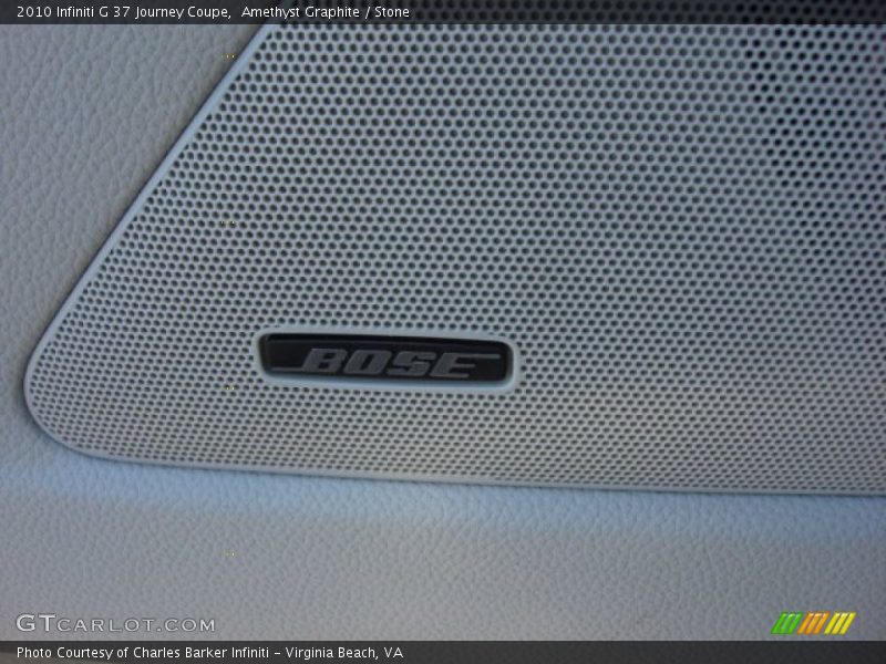 Amethyst Graphite / Stone 2010 Infiniti G 37 Journey Coupe