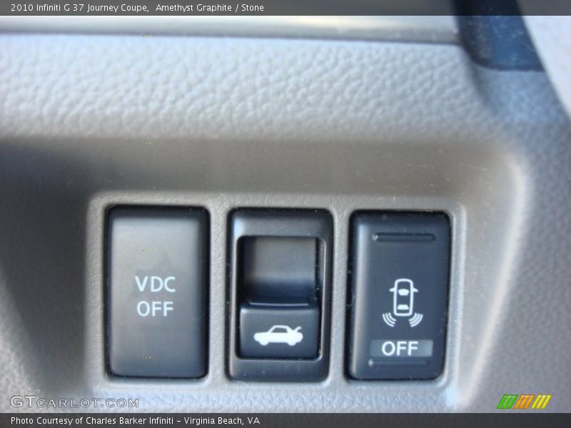 Amethyst Graphite / Stone 2010 Infiniti G 37 Journey Coupe