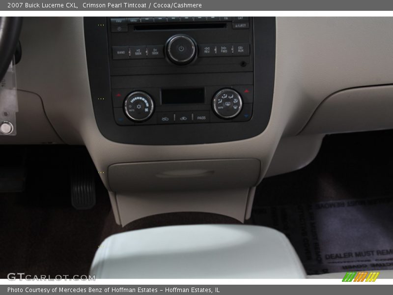Crimson Pearl Tintcoat / Cocoa/Cashmere 2007 Buick Lucerne CXL