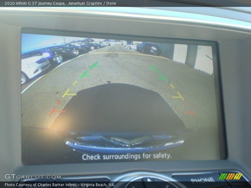 Amethyst Graphite / Stone 2010 Infiniti G 37 Journey Coupe