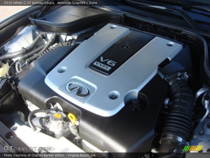 Amethyst Graphite / Stone 2010 Infiniti G 37 Journey Coupe