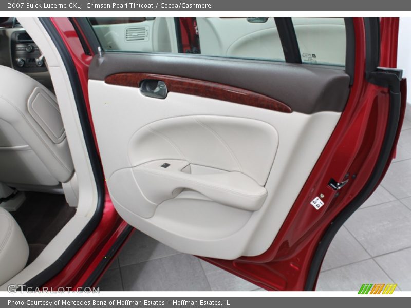 Crimson Pearl Tintcoat / Cocoa/Cashmere 2007 Buick Lucerne CXL