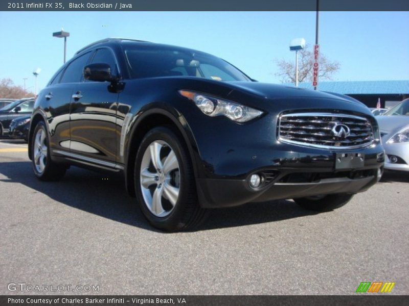 Black Obsidian / Java 2011 Infiniti FX 35