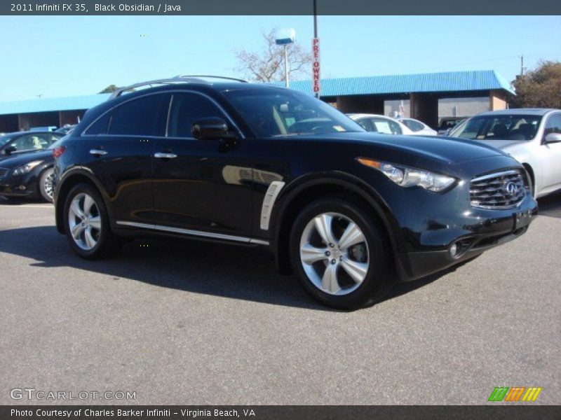 Black Obsidian / Java 2011 Infiniti FX 35