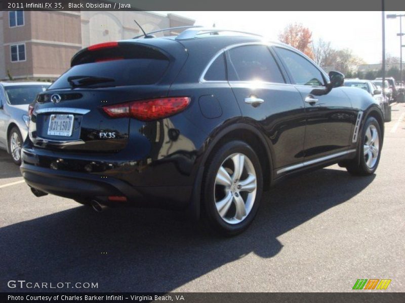 Black Obsidian / Java 2011 Infiniti FX 35