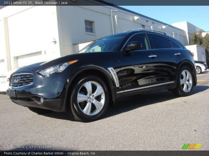 Black Obsidian / Java 2011 Infiniti FX 35