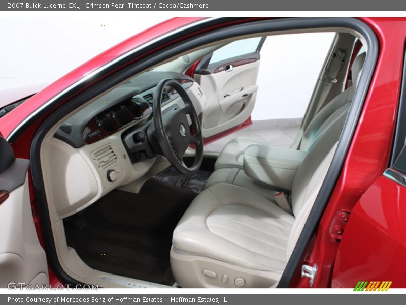 Crimson Pearl Tintcoat / Cocoa/Cashmere 2007 Buick Lucerne CXL