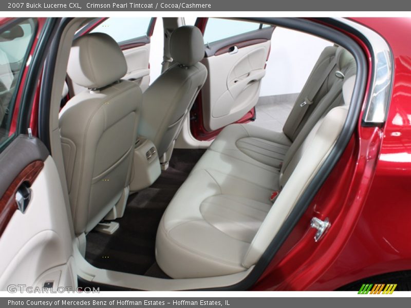 Crimson Pearl Tintcoat / Cocoa/Cashmere 2007 Buick Lucerne CXL