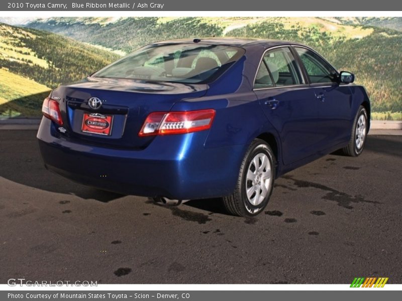 Blue Ribbon Metallic / Ash Gray 2010 Toyota Camry