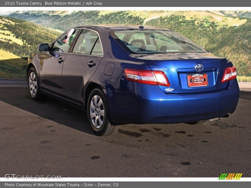 Blue Ribbon Metallic / Ash Gray 2010 Toyota Camry