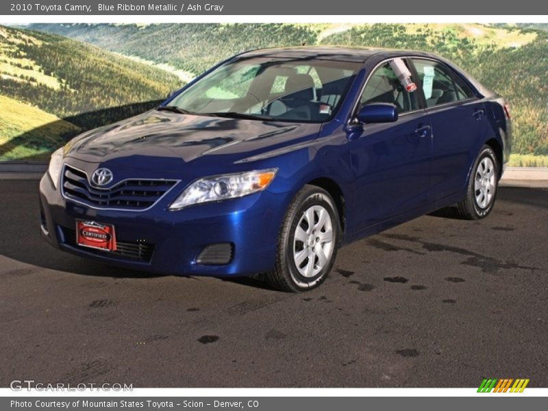Blue Ribbon Metallic / Ash Gray 2010 Toyota Camry