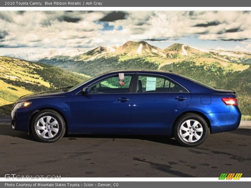 Blue Ribbon Metallic / Ash Gray 2010 Toyota Camry