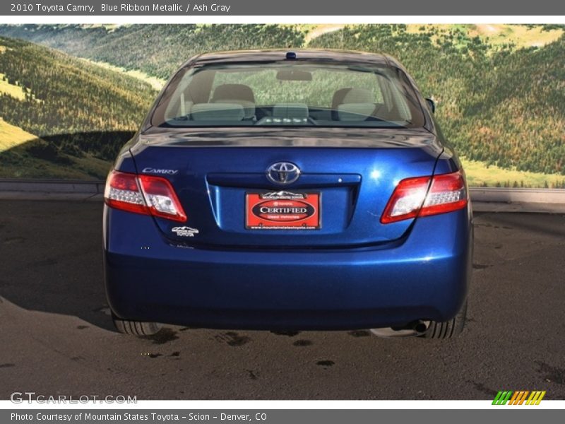 Blue Ribbon Metallic / Ash Gray 2010 Toyota Camry