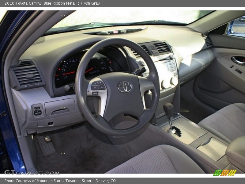 Blue Ribbon Metallic / Ash Gray 2010 Toyota Camry