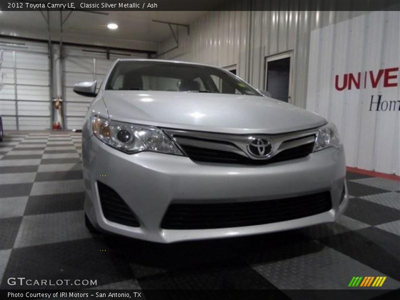 Classic Silver Metallic / Ash 2012 Toyota Camry LE