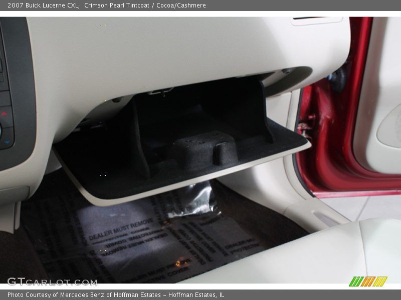 Crimson Pearl Tintcoat / Cocoa/Cashmere 2007 Buick Lucerne CXL