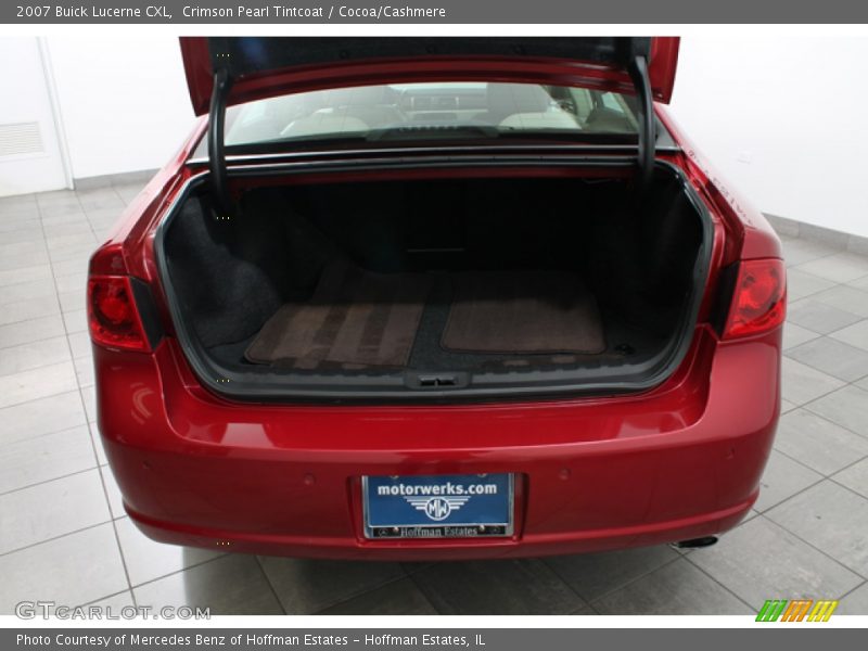 Crimson Pearl Tintcoat / Cocoa/Cashmere 2007 Buick Lucerne CXL