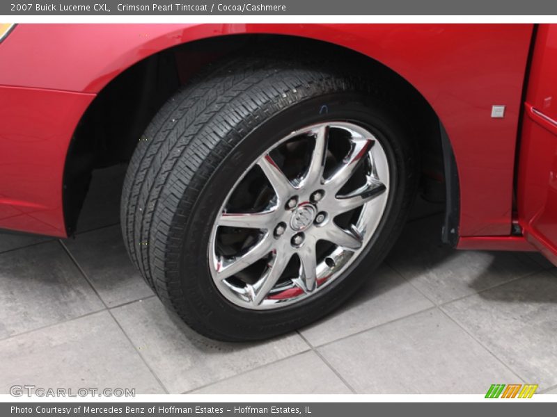 Crimson Pearl Tintcoat / Cocoa/Cashmere 2007 Buick Lucerne CXL