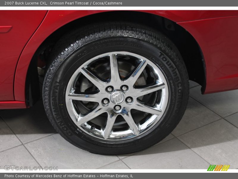 Crimson Pearl Tintcoat / Cocoa/Cashmere 2007 Buick Lucerne CXL