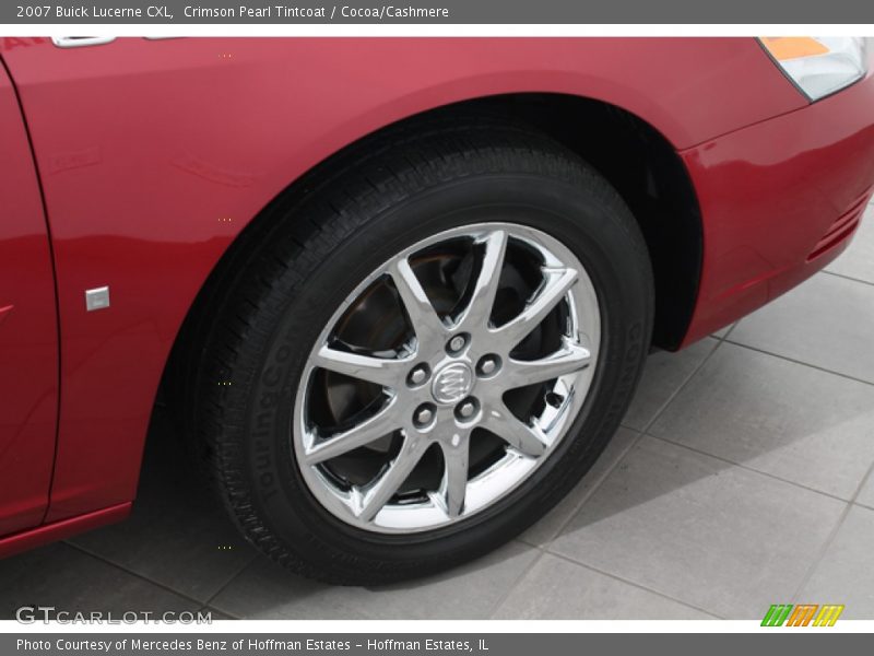 Crimson Pearl Tintcoat / Cocoa/Cashmere 2007 Buick Lucerne CXL