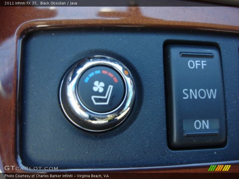 Black Obsidian / Java 2011 Infiniti FX 35