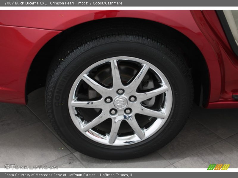 Crimson Pearl Tintcoat / Cocoa/Cashmere 2007 Buick Lucerne CXL