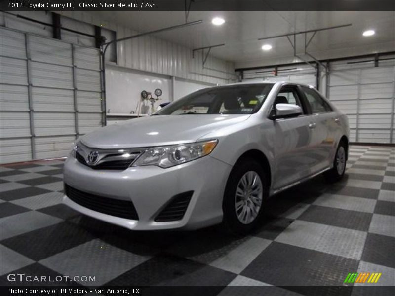 Classic Silver Metallic / Ash 2012 Toyota Camry LE