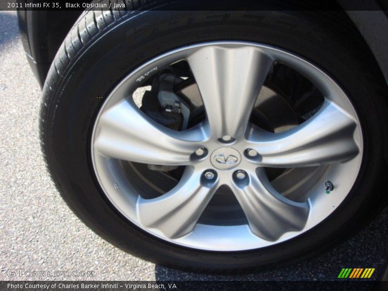 Black Obsidian / Java 2011 Infiniti FX 35