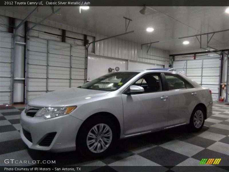 Classic Silver Metallic / Ash 2012 Toyota Camry LE