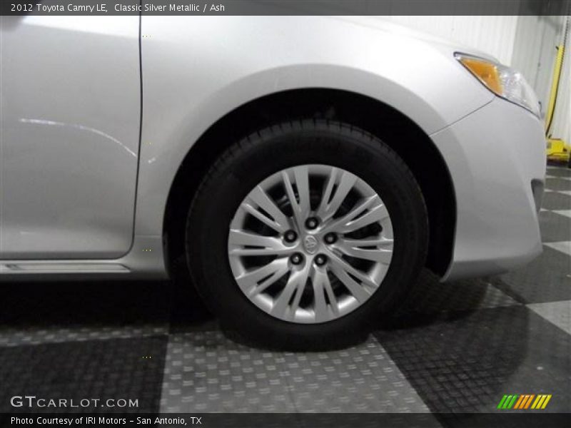 Classic Silver Metallic / Ash 2012 Toyota Camry LE