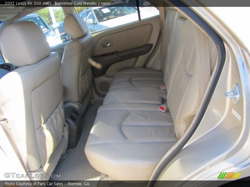 Burnished Gold Metallic / Ivory 2002 Lexus RX 300 AWD