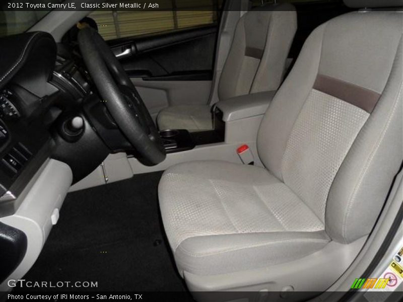 Classic Silver Metallic / Ash 2012 Toyota Camry LE