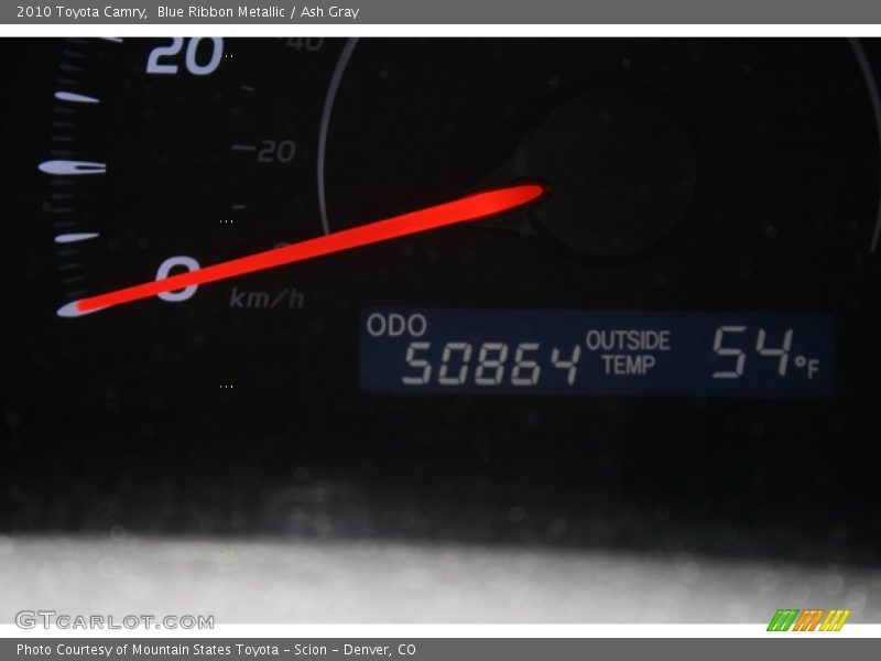 Blue Ribbon Metallic / Ash Gray 2010 Toyota Camry